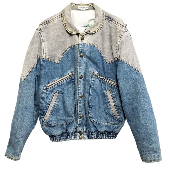 marty mcfly guess denim jacket
